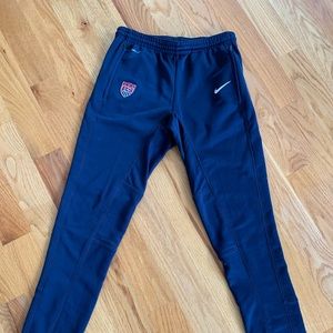 Nike Fc academy squad USWNT Soccer therma football pants US womens joggers 90’s